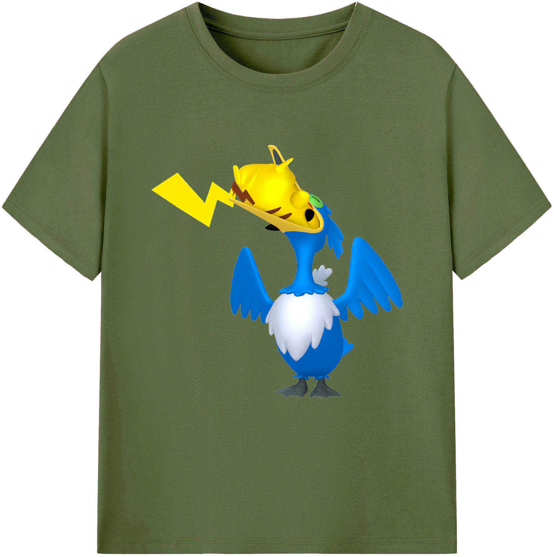 （画像用） ポケットモンスター Pokémon 綿100％半袖Tシャツ（フロントプリント）